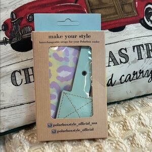 PolarBox Cooler Interchangeable Strap - Pastel Leopard